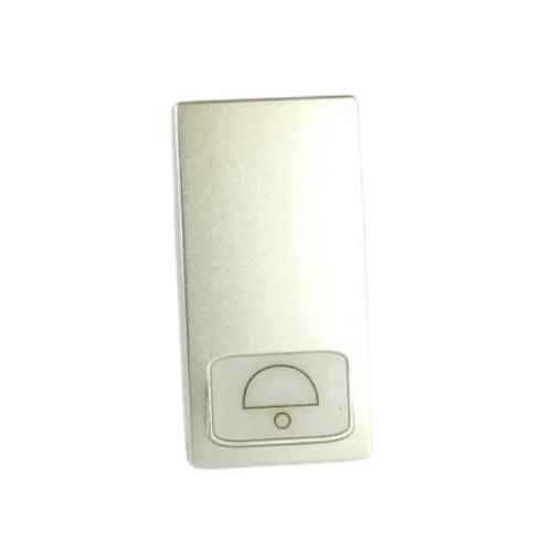 [Cover pulsante campanello VMR-PLN argento] 672A